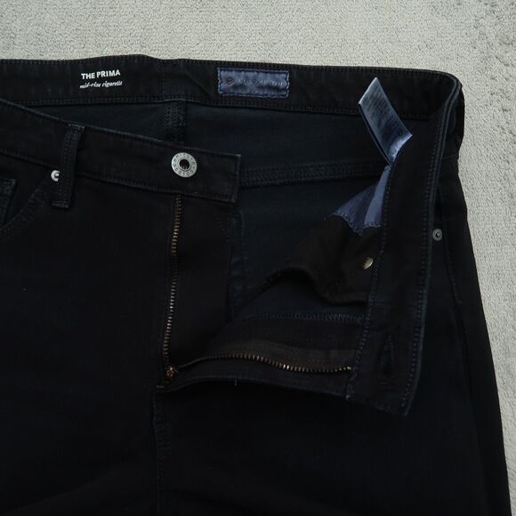 Adriano Goldschmied AG Womens Size 29R Mid-Rise Prima Cigarette Denim 30" Inseam - Picture 2 of 16